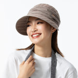 Women's Wide Brim Sun Hat UV Protection UPF 50+