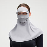 Multi-Function Sun Protection Face Shield with Cap Visor UPF50+