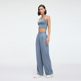 Women's Loose Cooling Pants Wide Leg Trousers UPF50+ Vacation Outfits