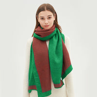 US Stock Winter Warm Scarf Soft Shawl Long Wrap Scarves