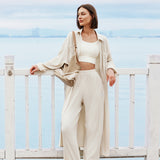 Women's Long Blouse Sun Protection Shirt Loose Tops