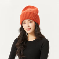 Japan Stock Women's Winter Lock-Tec Sheep Wool Heated Kint Hat