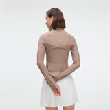 Women's Workout Jacket Slim Fit Tops UPF 50+ Sun Protection Cooling Coat