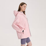 Women's Waterproof Outdoor Jacket with Hood Windbreaker Coats Lightweight Jackets