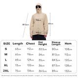 Sun Protection Hoodie Jacket with Detachable UV400 Sunglasses Unisex Oversized Casual Coat UPF50+