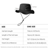Sun Protection Bucket Hat UPF 50+ Lightweight & Breathable for Outdoor