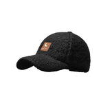 Warm Faux Plush Baseball Cap Adjustable Fit Stylish Unisex Fall & Winter Hat
