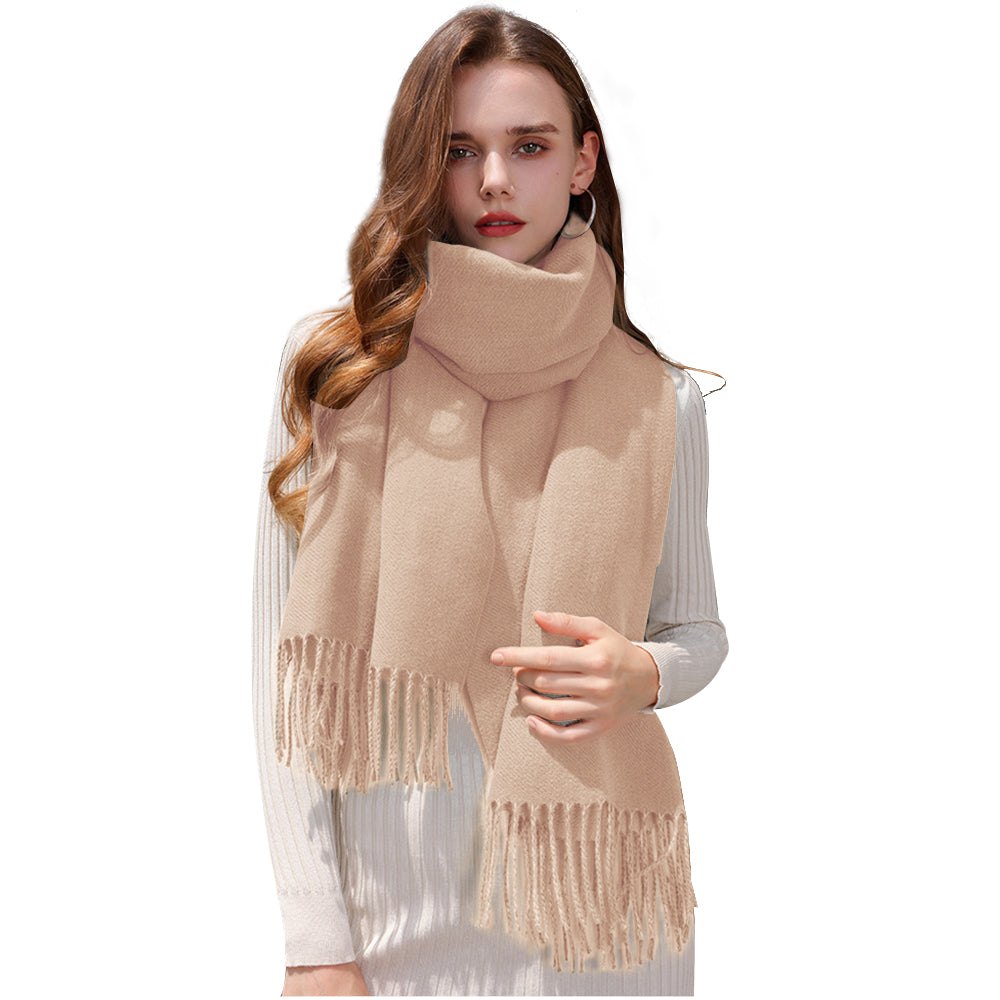 thumbnail interactive-video image 1 of Runyizhenzhi Womens Scarf Fashion Long Plaid Shawls Wraps Big 1 of 14