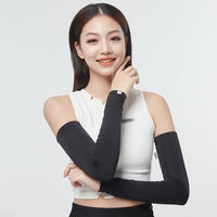 US Stock Sun Protection Sleeves Summer Anti-UV Arm Guards Sleeves UPF 50+