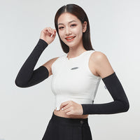 US Stock Sun Protection Sleeves Summer Anti-UV Arm Guards Sleeves UPF 50+