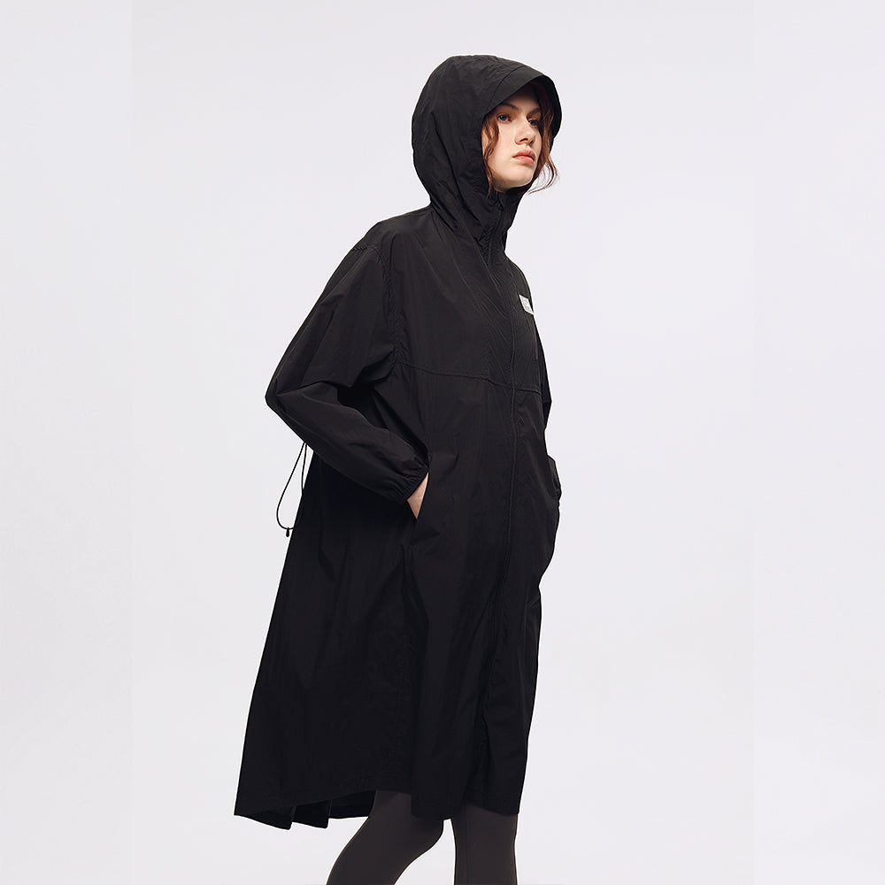 Women's Sun Protection Rain Jacket Windbreaker UPF 50+ Raincoat Lightweight Waterproof Hooded with Pockets