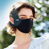 Sunscreen Facemask Mouth Opened Breathable Face Cover UPF 50+