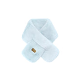 US Stock Faux Rabbit Fur Scarf for Women Winter Warm Scarves
