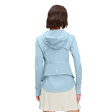 Women's Slim Jacket UPF 50+ Anti-UV Hoodie Coat Cooling Tops