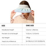 Foldable Visor Hat  – UPF 2000+ UV Protection & Compact Hairband Design