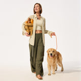 Women's Sun Protection Wide-Leg Pants UPF 400+ Anti-Wrinkle Comfort Trousers