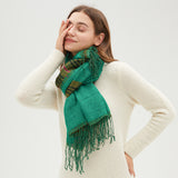 Women's Warm Scarf Cozy Shawl Soft Long Wrap for Fall Winter