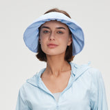 Foldable Visor Hat  – UPF 2000+ UV Protection & Compact Hairband Design