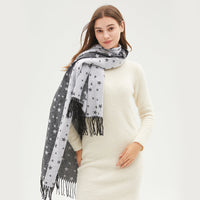 US Stock Winter Warm Scarf Soft Shawl Long Wrap Scarves