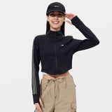 Women's High Waist Coat Sun Protection Long Sleeve Outfits Tops UPF 50+