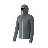 Men's Full Zip Sun Protection Hoodie Jacket with Pockets UPF 50+