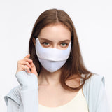 US Stock Sunscreen Face Mask UPF50+ Breathable Anti-UV Cover