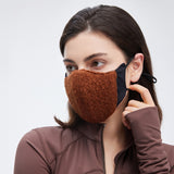 Plush Warm Face Cover Breathable Balaclava Reusable Facemask