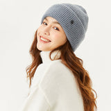 US Stock Women's Winter Heated Knit Hat