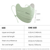 3D Sun Protection Face Mask Breathable UV-Protective UPF 50+