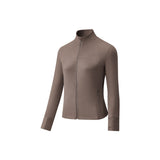 Women's Workout Jacket Slim Fit Tops UPF 50+ Sun Protection Cooling Coat