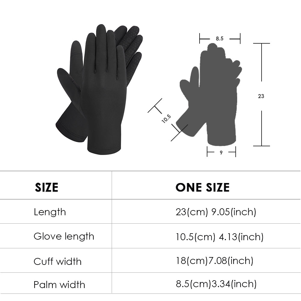 Women’s Sun-Protection Touchscreen Gloves Summer Gloves Updated Fabric UPF50+