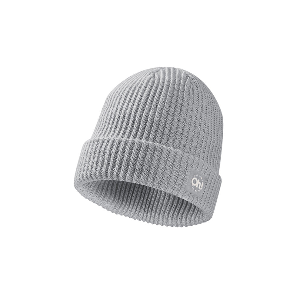 Unisex Knit Beanie Cuffed Plain Skull Hat Winter Warm Knitted Cap
