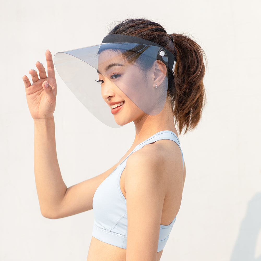 Japan Stock Unisex Clear Sun Visor Hat UV Protection UPF 50+ Extra Wide Brim Caps