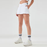 US Stock Tennis Golf Skirt with Pockets Women's A Line Crossover Athletic Skort