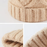 2 Packs Winter Beanie Hats for Men Women Soft Warm Stretch Knit Hats