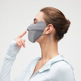 Sunscreen Face Cover 3D Patchwork UPF2000+ Protection Mask