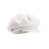 US Stock Women's Winter Sheep Wool Heated Beret Hat