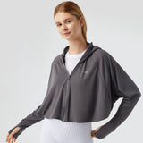 US Stock Women's Sun Protection Cloak Coats UPF50+
