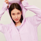 US Stock Women's Sun Protection Hoodie Jacket UPF 50+ Long Sleeve Tops