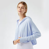 US Stock Women's Sun Protection Cloak Coats UPF50+