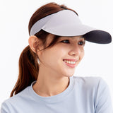 US Stock Sun Visor Hat Unisex Adjustable Sun Protection Golf Cap UPF50+