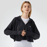 US Stock Women's Sun Protection Cloak Coats UPF50+