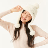 Winter Plush Bomber Hats with Earflaps Full Hood Ushanka Russian Hat