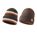 Reversible Warm Beanie Knit Skull Cap Double-Sided Wear Hat