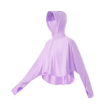 Women's High Collar Hoodie UPF 50+ Sun Protection Cloak