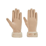 US Stock Women's Warm Gloves Touchscreen Anti-Slip Gloves