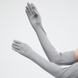 Sunscreen Long Arm Sleeves Gloves UPF 50+  Anti-UV Arm Guard