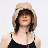 US Stock Unisex Sun Protection Fishing Hat with Face Neck Cover Flap Hiking Cap UPF 50+