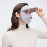 Full-Face Winter Face Cover Built-in Visor Cap Windproof Breathable Cold-Weather Protection