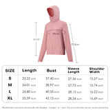 Women's Sun Protection Hoodie Lightweight Full-Body Coverage Jacket UPF300+